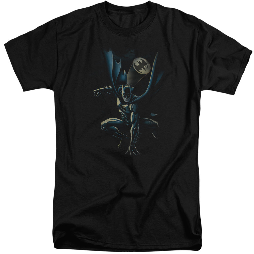 BATMAN/CALLING ALL BATS - S/S ADULT TALL 18/1 - BLACK