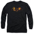 BATMAN/MOLTEN LOGO - L/S ADULT 18/1 - BLACK