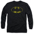 BATMAN/BATS ON BATS - L/S ADULT 18/1 - BLACK