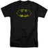 BATMAN/BATS ON BATS - S/S ADULT TALL 18/1 - BLACK