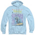 BATMAN/ A THOUSAND FEARS - ADULT PULLOVER HOODIE - LIGHT BLUE