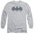 BATMAN/WATER SKETCH SIGNAL - L/S ADULT 18/1 - SILVER