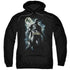 BATMAN/THE KNIGHT - ADULT PULLOVER HOODIE - BLACK