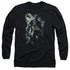 BATMAN/THE KNIGHT - L/S ADULT 18/1 - BLACK