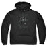 BATMAN/I AM - ADULT PULLOVER HOODIE - BLACK