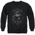 BATMAN/I AM - ADULT CREWNECK SWEATSHIRT - BLACK
