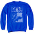 BATMAN/ISSUE 1 COVER - ADULT CREWNECK SWEATSHIRT - ROYAL BLUE