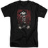 BATMAN/BLOOD IN HANDS - S/S ADULT TALL 18/1 - BLACK