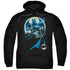BATMAN/HEED THE CALL - ADULT PULLOVER HOODIE - BLACK