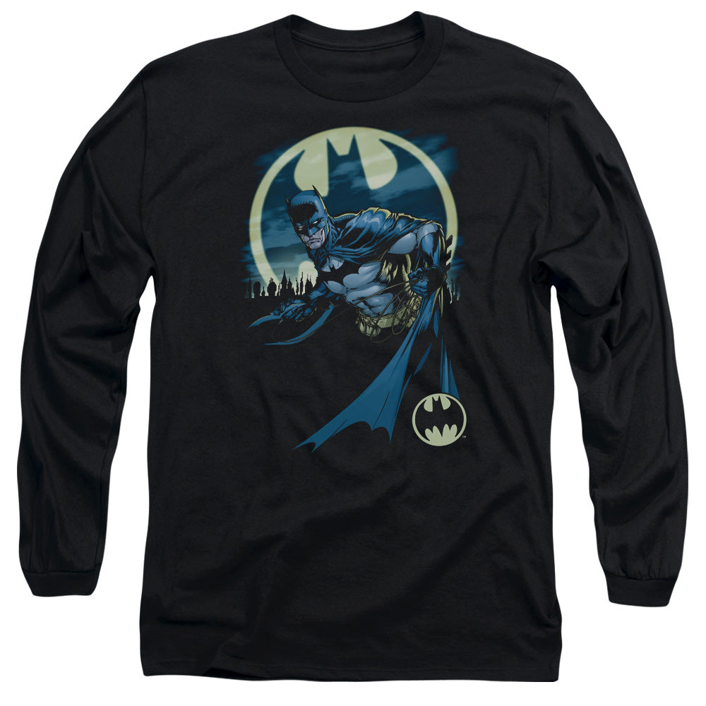 BATMAN/HEED THE CALL - L/S ADULT 18/1 - BLACK