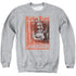 BATMAN/ DR QUINN - ADULT CREWNECK SWEATSHIRT - ATHLETIC HEATHER