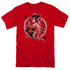 BATMAN/HARLEY Q - S/S ADULT 18/1 - RED