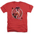 BATMAN/HARLEY Q - ADULT HEATHER - RED