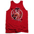 BATMAN/HARLEY Q - ADULT TANK - RED
