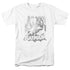 BATMAN/BAT SKETCH - S/S ADULT 18/1 - WHITE