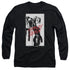 BATMAN/INKED QUINN -  L/S ADULT 18/1  - BLACK