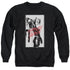 BATMAN/INKED QUINN - ADULT CREWNECK SWEATSHIRT - BLACK