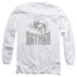 BATMAN/KNIGHT SKETCH - L/S ADULT 18/1 - WHITE