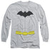 BATMAN/NEW BATMAN COSTUME -  L/S ADULT 18/1  - SILVER