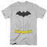 BATMAN/NEW BATMAN UNIFORM - S/S ADULT 18/1 - SILVER