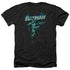 BATMAN/BLUE BAT - ADULT HEATHER - BLACK