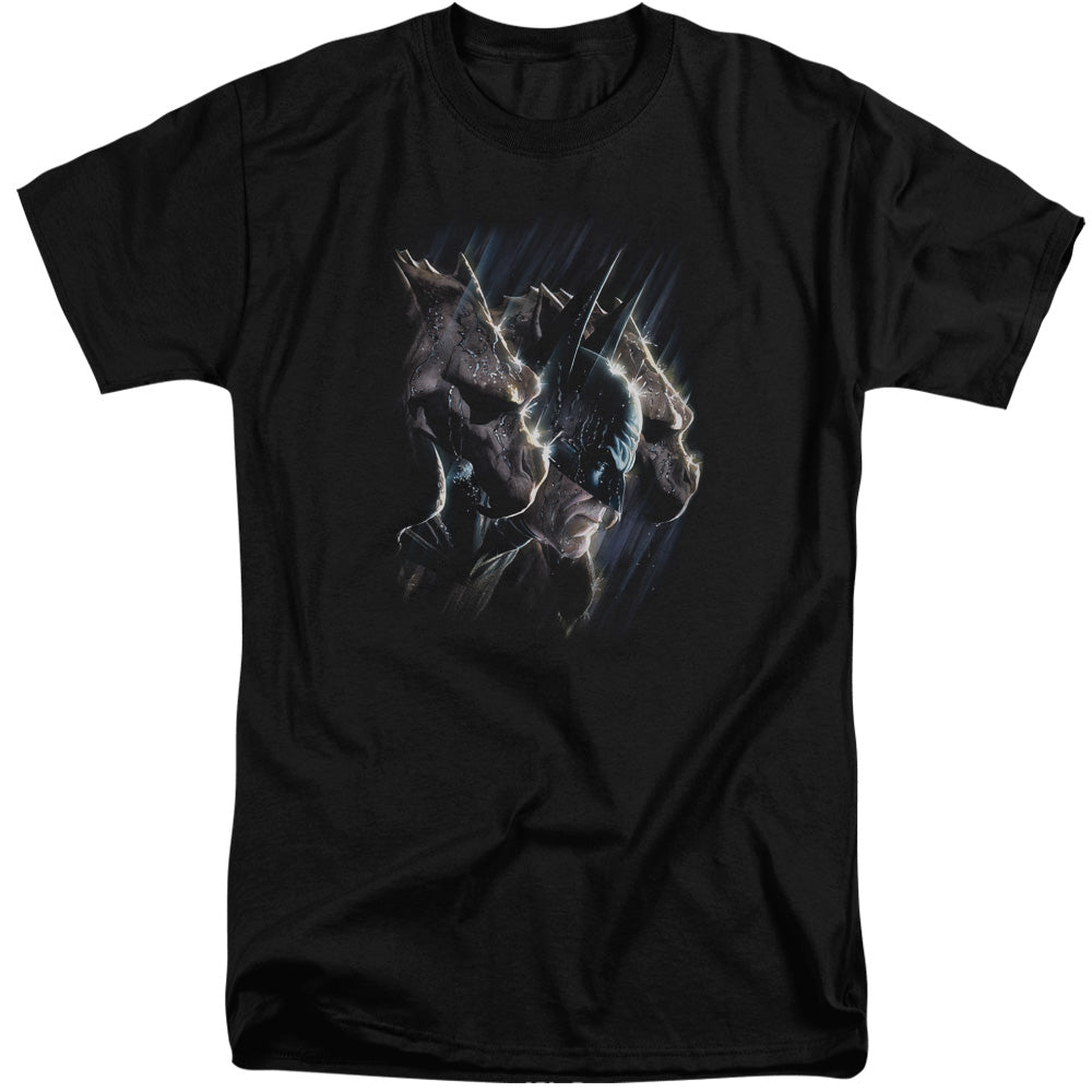 BATMAN/GARGOYLES - S/S ADULT TALL 18/1 - BLACK
