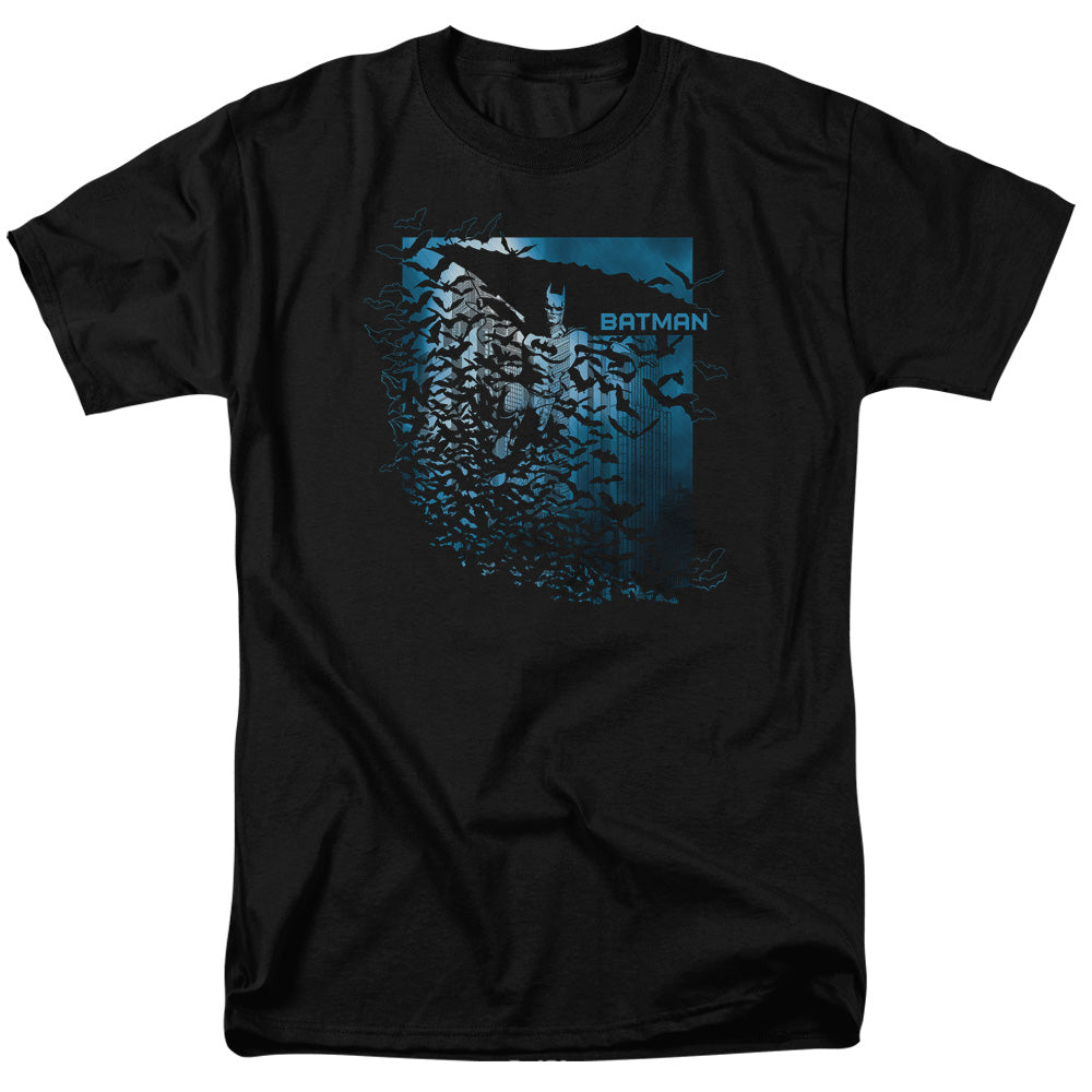 BATMAN/BAT AMONG BATS - S/S ADULT 18/1 - BLACK