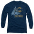 BATMAN/KNIGHT WATCH - L/S ADULT 18/1 - NAVY