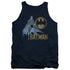 BATMAN/KNIGHT WATCH - ADULT TANK - NAVY