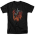 BATMAN/MAJESTIC - S/S ADULT 18/1 - BLACK