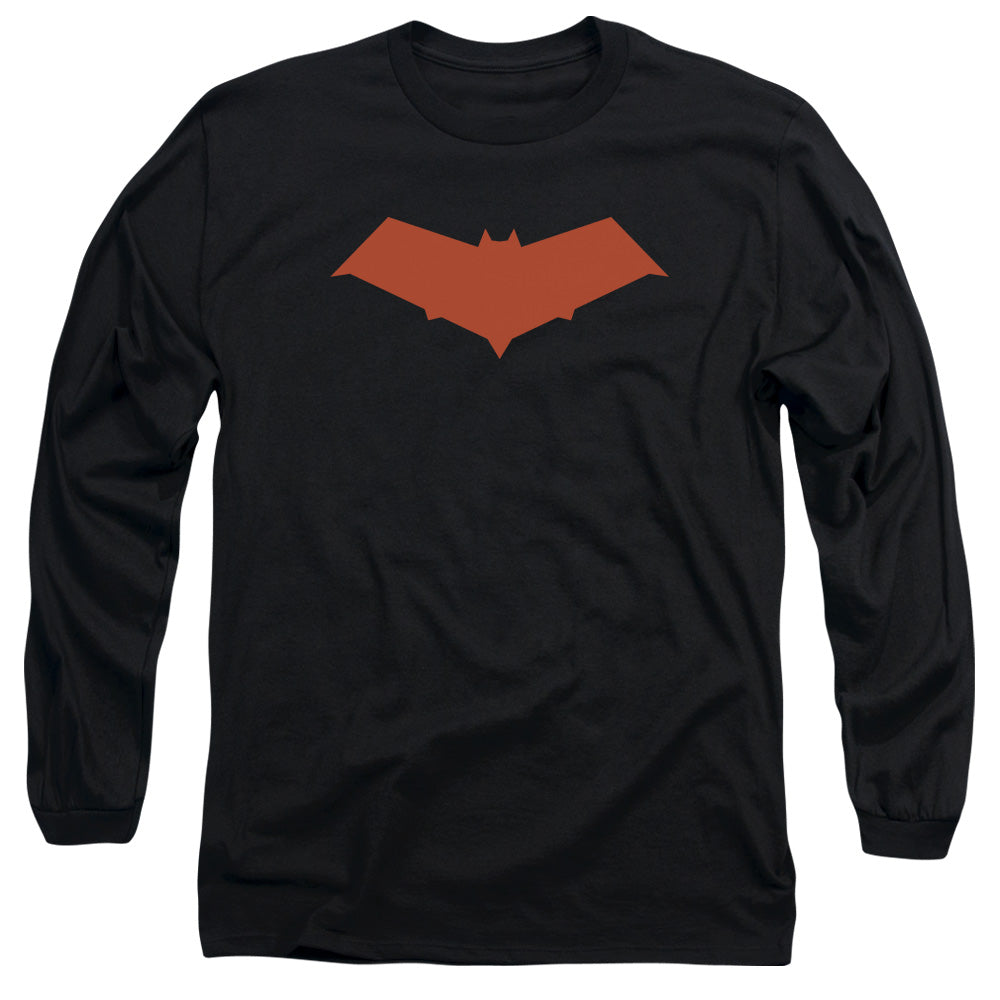 BATMAN/RED HOOD - L/S ADULT 18/1 - BLACK