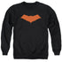 BATMAN/RED HOOD - ADULT CREWNECK SWEATSHIRT - BLACK