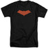 BATMAN/RED HOOD - S/S ADULT TALL 18/1 - BLACK
