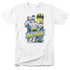 BATMAN/OUT OF THE PAGES - S/S ADULT 18/1  -  WHITE