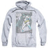BATMAN/BAT ORIGINS - ADULT PULLOVER HOODIE - ATHLETIC HEATHER