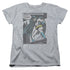 BATMAN/BAT ORIGINS - S/S WOMENS TEE - ATHLETIC HEATHER