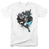 BATMAN/BATARANG THROW - S/S ADULT 18/1  -  WHITE