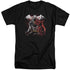 BATMAN/RAGING BAT - S/S ADULT TALL 18/1 - BLACK