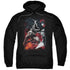 BATMAN/SPARKS LEAP - ADULT PULLOVER HOODIE - BLACK