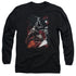 BATMAN/SPARKS LEAP -  L/S ADULT 18/1  - BLACK