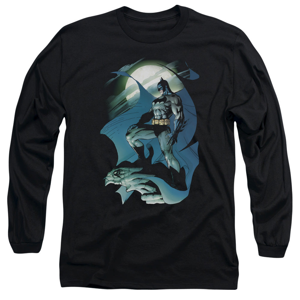 BATMAN/GLOW OF THE MOON -  L/S ADULT 18/1  - BLACK