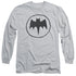 BATMAN/HANDYWORK -  L/S ADULT 18/1  - SILVER