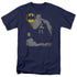 BATMAN/BAT KNOCKOUT - S/S ADULT 18/1  -  NAVY