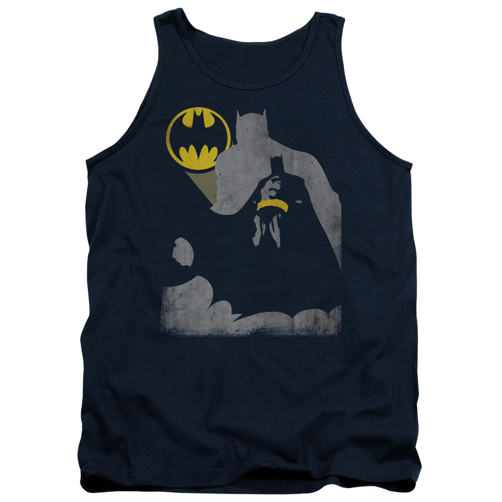 BATMAN/BAT KNOCKOUT - ADULT TANK - NAVY
