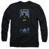 BATMAN/BATMAN BLOCK -  L/S ADULT 18/1  - BLACK