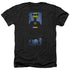 BATMAN/BATMAN BLOCK - ADULT HEATHER - BLACK