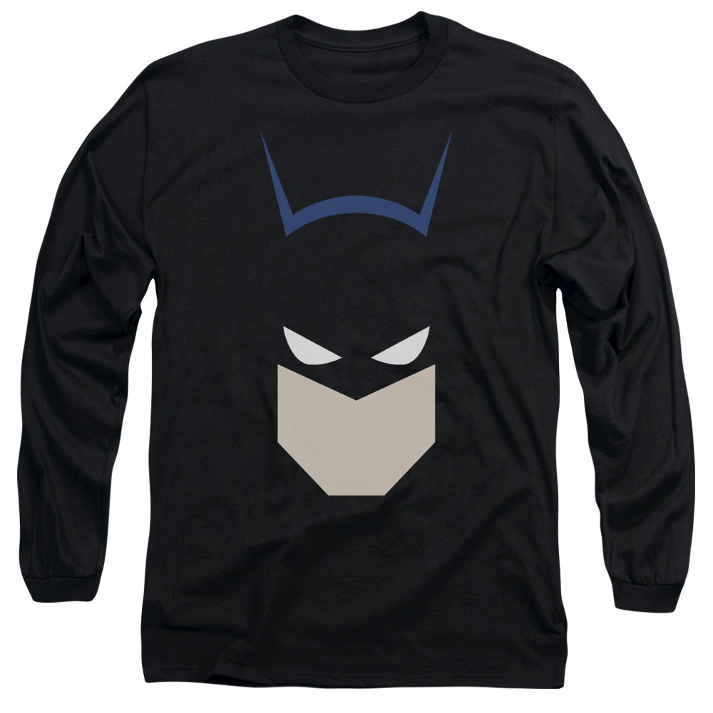 BATMAN/ BAT HEAD -  L/S ADULT 18/1  - BLACK