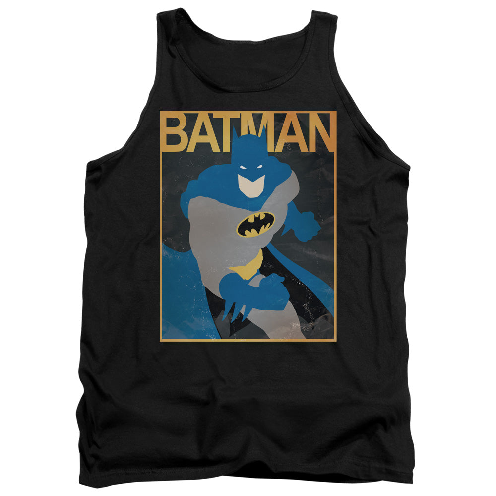BATMAN/SIMPLE BM POSTER - ADULT TANK - BLACK