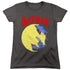 BATMAN/DETECTIVE 75 - S/S WOMENS TEE - CHARCOAL