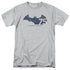 BATMAN/75 YEAR COLLAGE - S/S ADULT 18/1  -  ATHLETIC HEATHER